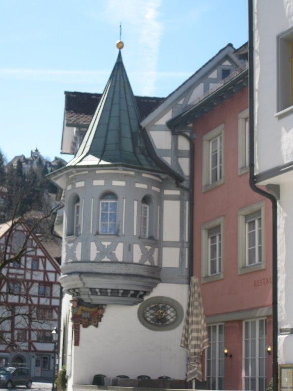 Haus aus dem 14. Jahrhundert Altstadt St. Gallen